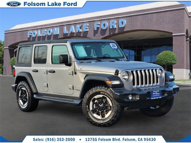 used 2020 Jeep Wrangler Unlimited car, priced at $26,102