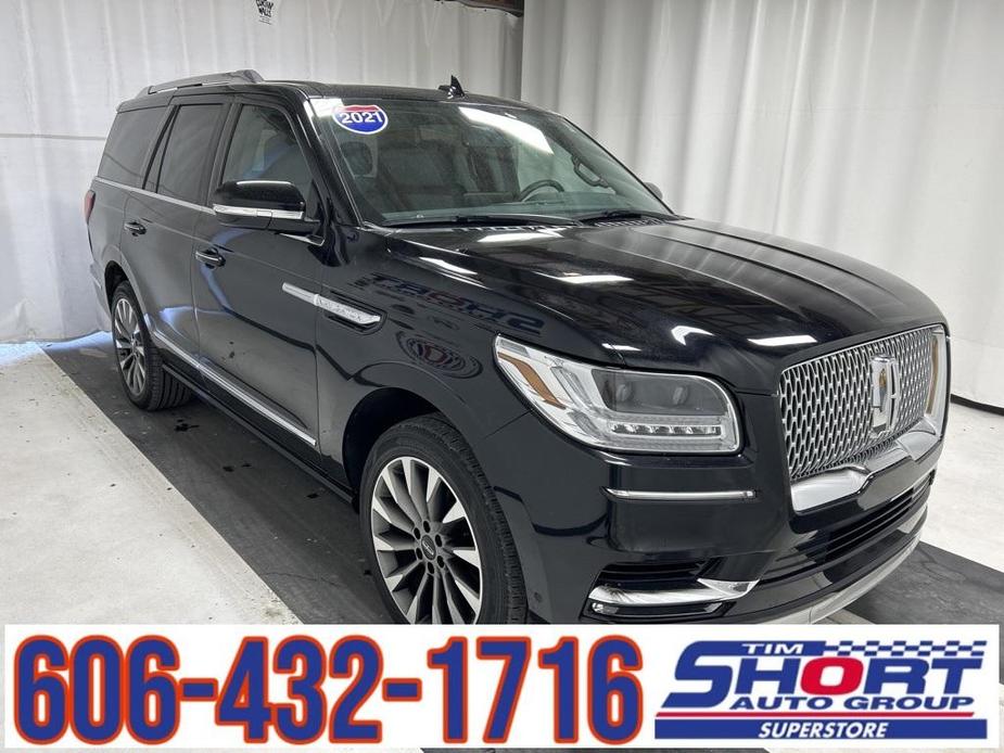 used 2021 Lincoln Navigator car, priced at $52,600