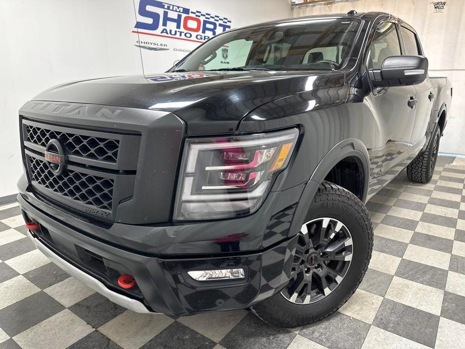 used 2021 Nissan Titan car, priced at $38,300