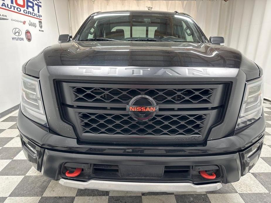 used 2021 Nissan Titan car, priced at $38,300