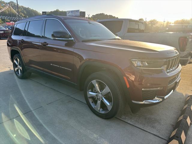 used 2021 Jeep Grand Cherokee L car, priced at $35,000