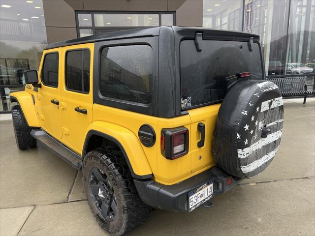 used 2020 Jeep Wrangler Unlimited car, priced at $30,300