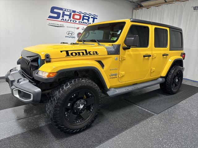 used 2020 Jeep Wrangler Unlimited car, priced at $28,700