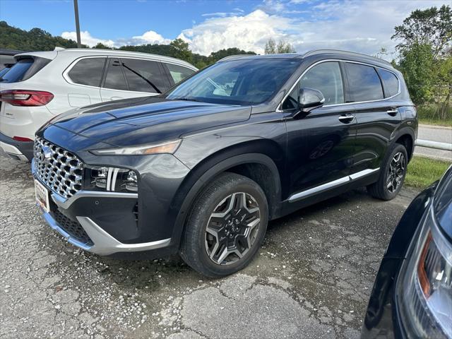 used 2021 Hyundai Santa Fe car, priced at $28,700