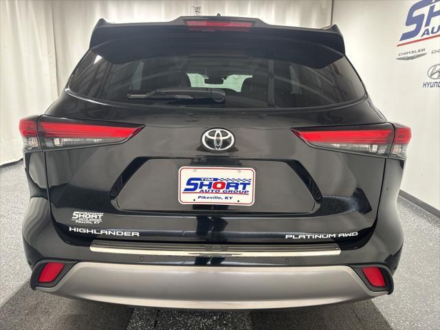 used 2021 Toyota Highlander car, priced at $36,200