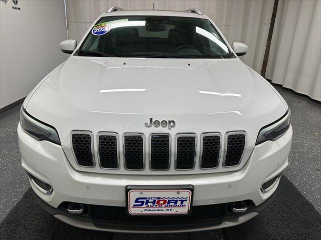 used 2021 Jeep Cherokee car, priced at $25,400