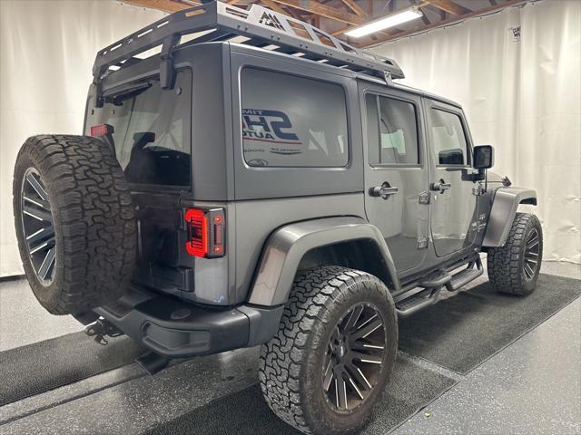 used 2018 Jeep Wrangler JK Unlimited car, priced at $29,900