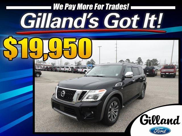 used 2019 Nissan Armada car, priced at $19,950