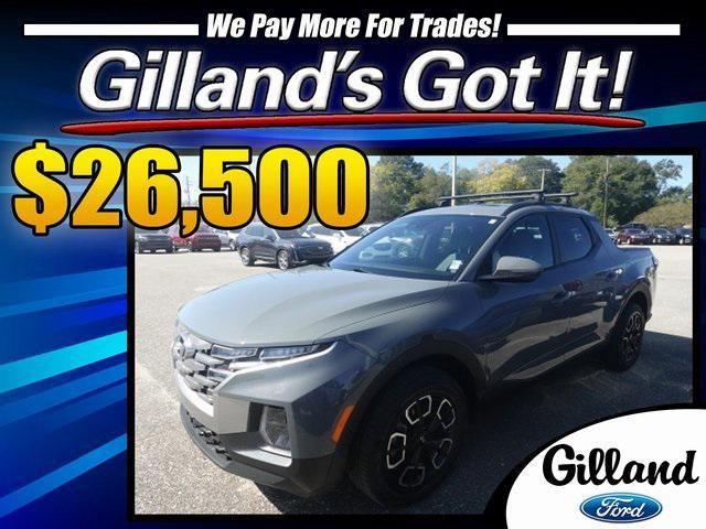 used 2022 Hyundai Santa Cruz car, priced at $26,500