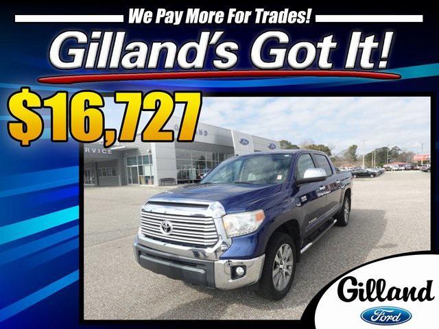 used 2014 Toyota Tundra car, priced at $16,727