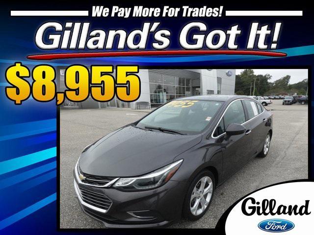 used 2017 Chevrolet Cruze car, priced at $8,955