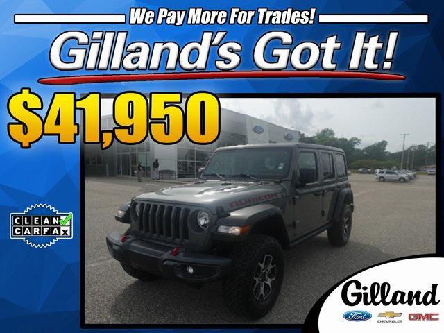 used 2020 Jeep Wrangler Unlimited car, priced at $41,950