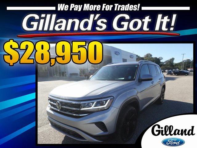 used 2021 Volkswagen Atlas car, priced at $28,950