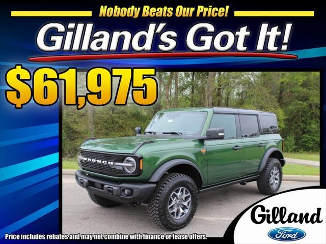 new 2025 Ford Bronco car, priced at $62,975