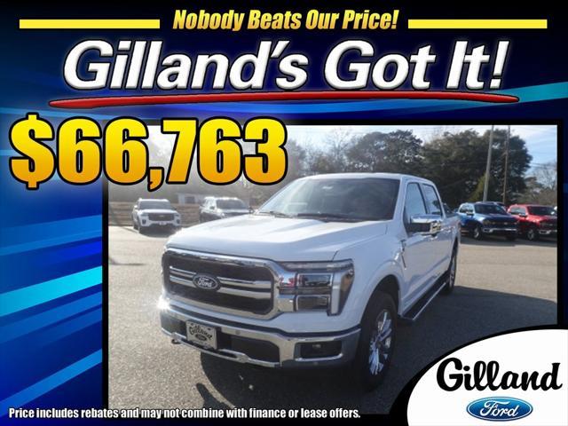 new 2025 Ford F-150 car, priced at $66,707