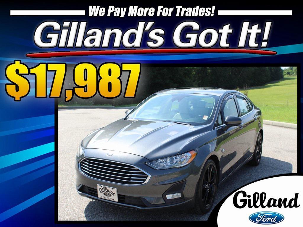 used 2020 Ford Fusion car, priced at $17,987