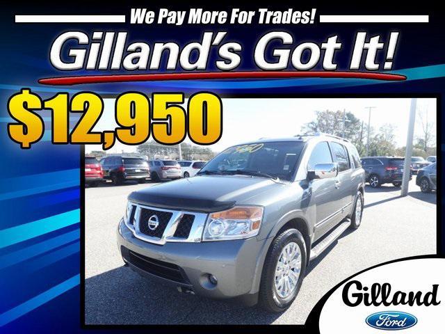 used 2015 Nissan Armada car, priced at $12,950