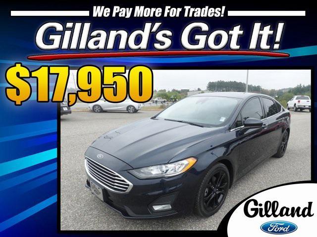 used 2020 Ford Fusion car, priced at $17,950