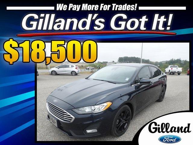 used 2020 Ford Fusion car, priced at $18,500