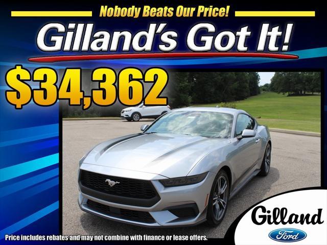 new 2025 Ford Mustang car, priced at $35,362