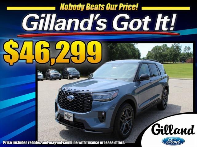 new 2025 Ford Explorer car, priced at $47,299