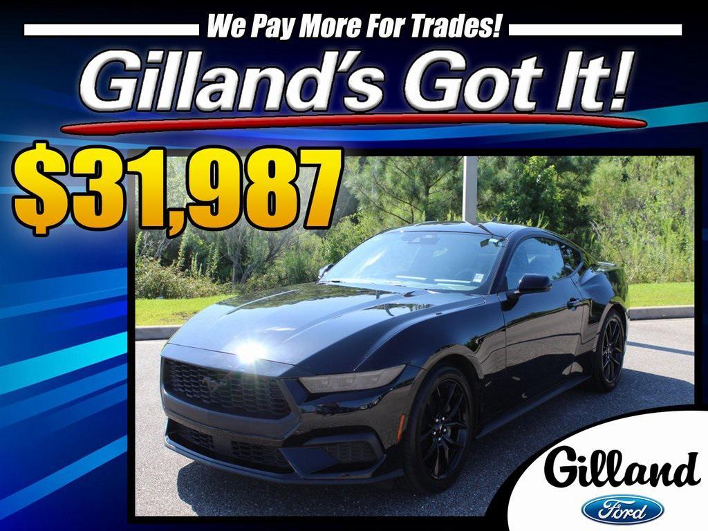 used 2024 Ford Mustang car, priced at $31,987