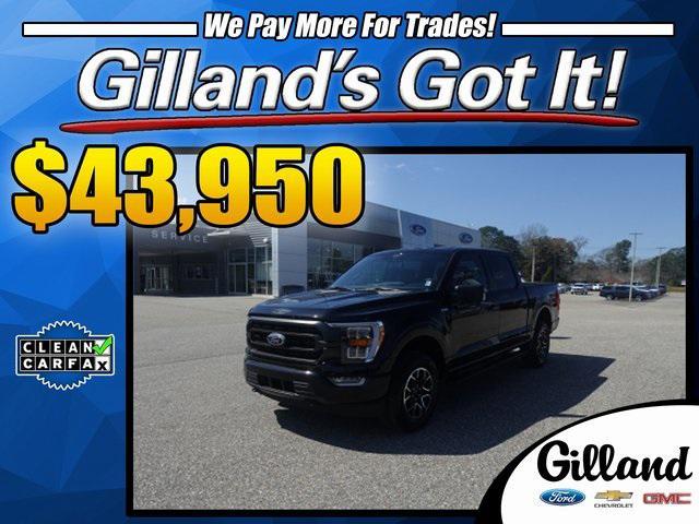 used 2022 Ford F-150 car, priced at $43,500