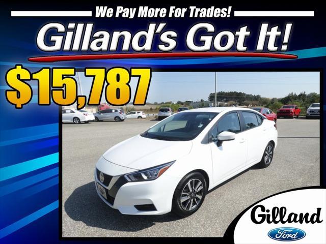 used 2022 Nissan Versa car, priced at $15,787