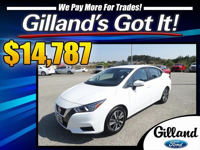 used 2022 Nissan Versa car, priced at $14,787