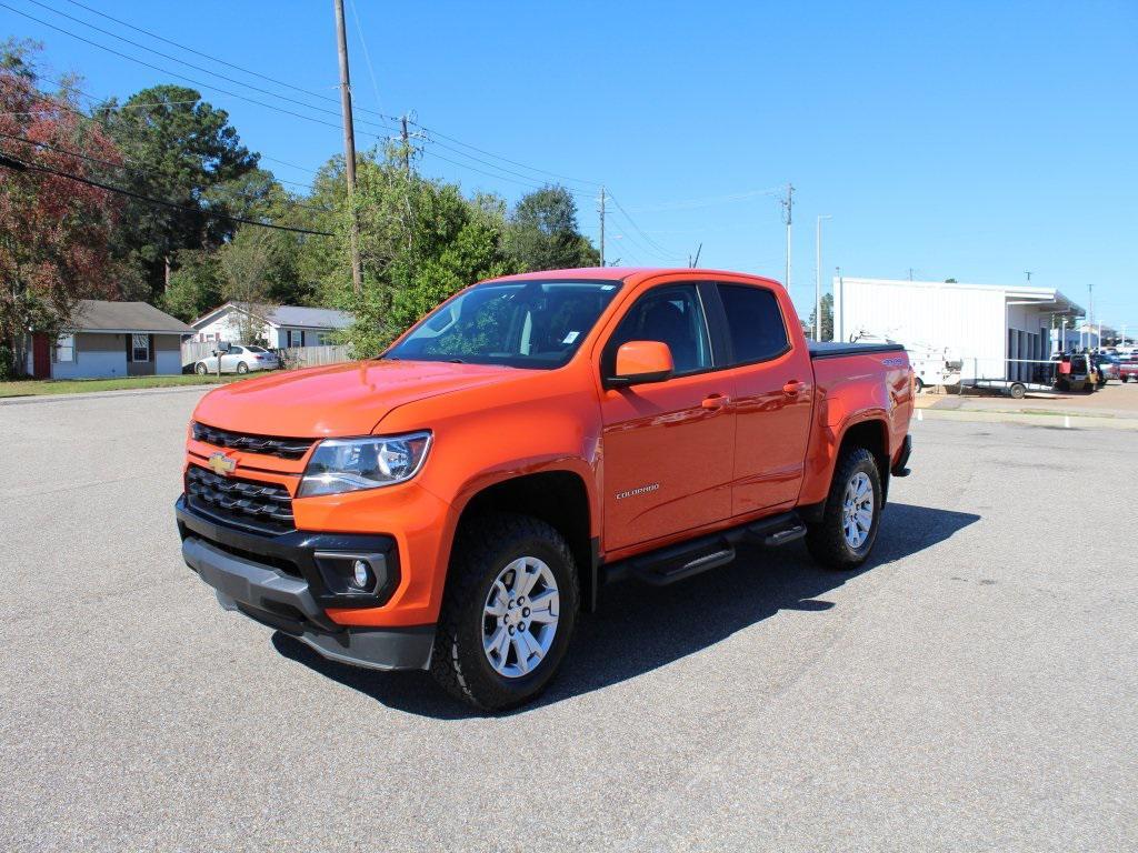 used 2021 Chevrolet Colorado car, priced at $27,487