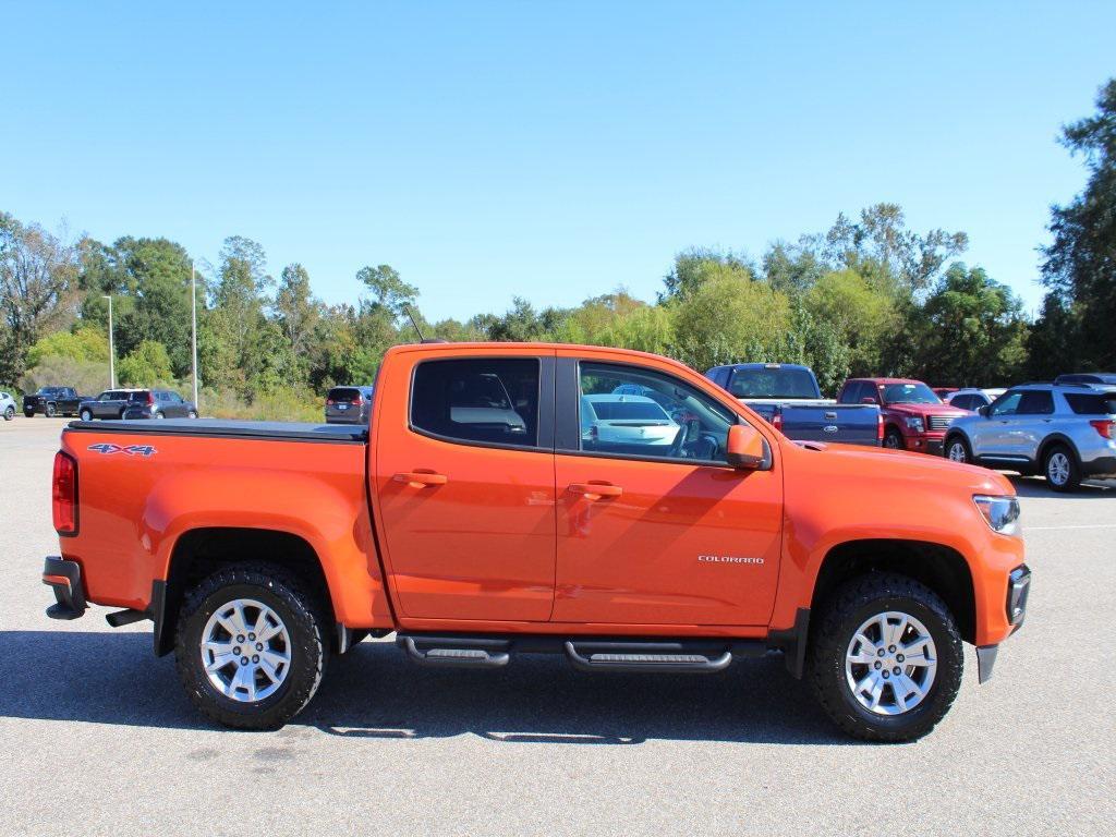 used 2021 Chevrolet Colorado car, priced at $27,487