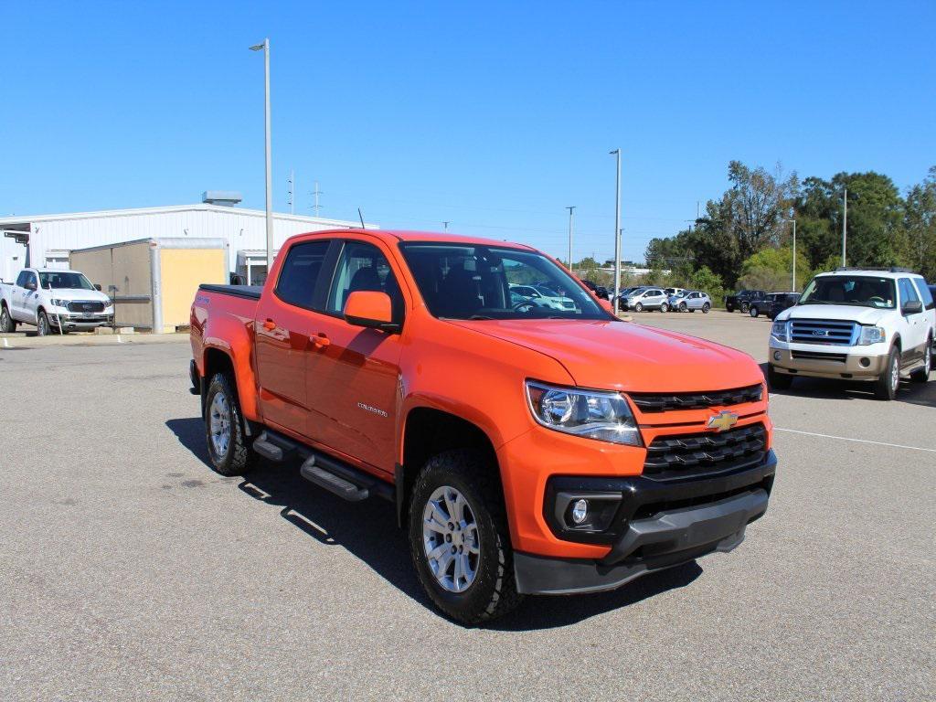 used 2021 Chevrolet Colorado car, priced at $27,487
