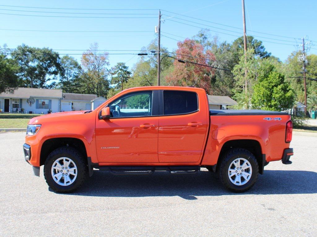 used 2021 Chevrolet Colorado car, priced at $27,487