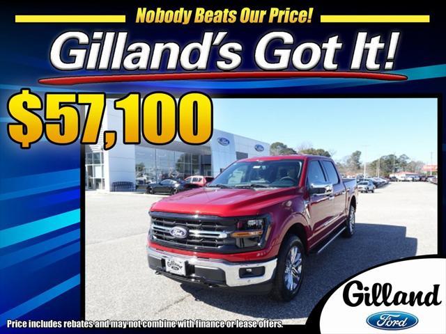new 2025 Ford F-150 car, priced at $58,100