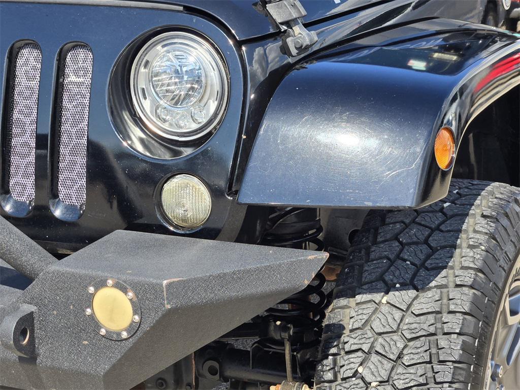 used 2017 Jeep Wrangler Unlimited car, priced at $21,918