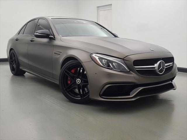 used 2018 Mercedes-Benz AMG C 63 car, priced at $45,893