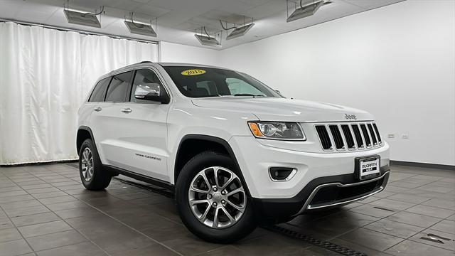 used 2015 Jeep Grand Cherokee car, priced at $16,884