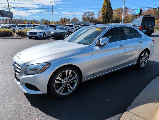 used 2018 Mercedes-Benz C-Class car, priced at $23,990