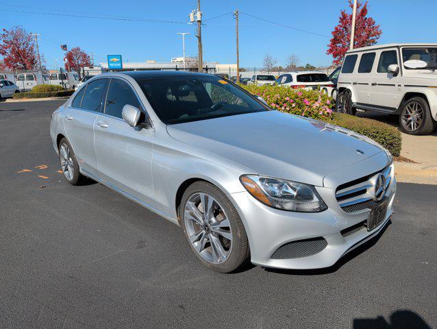 used 2018 Mercedes-Benz C-Class car, priced at $23,990