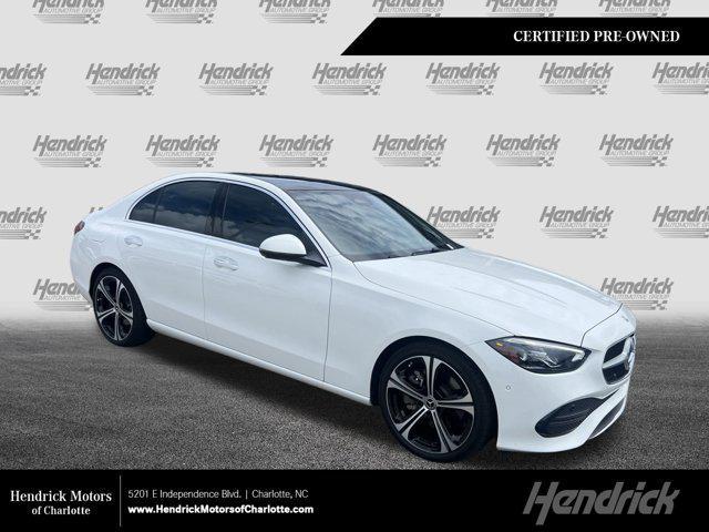 used 2024 Mercedes-Benz C-Class car, priced at $39,890