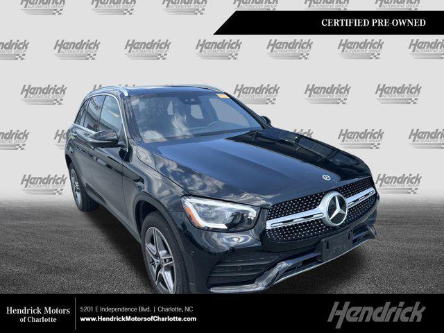 used 2022 Mercedes-Benz GLC 300 car, priced at $37,990