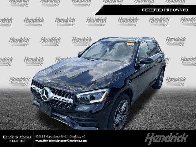 used 2022 Mercedes-Benz GLC 300 car, priced at $37,990