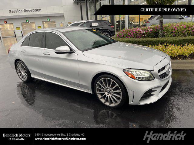 used 2021 Mercedes-Benz C-Class car, priced at $32,990