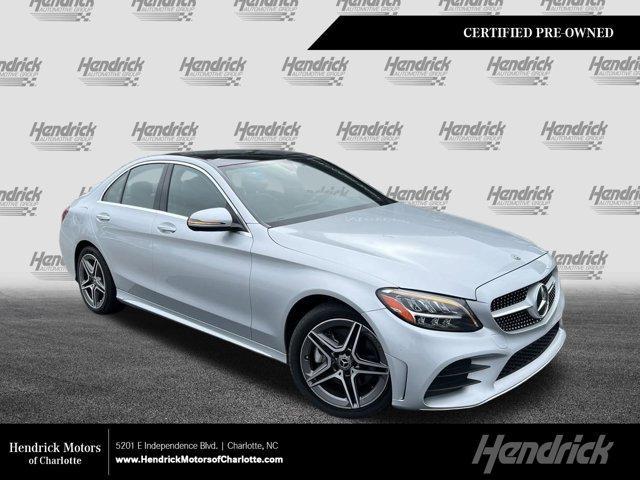 used 2021 Mercedes-Benz C-Class car, priced at $31,990