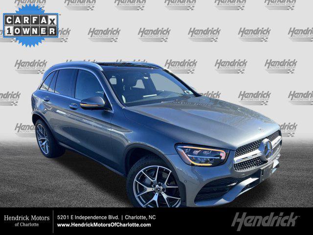 used 2021 Mercedes-Benz GLC 300 car, priced at $35,990