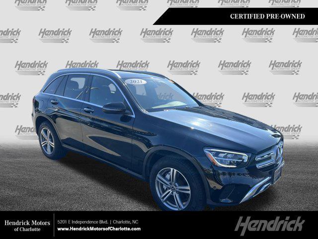 used 2021 Mercedes-Benz GLC 300 car, priced at $32,690