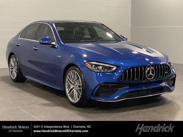 new 2024 Mercedes-Benz AMG C 43 car, priced at $68,410