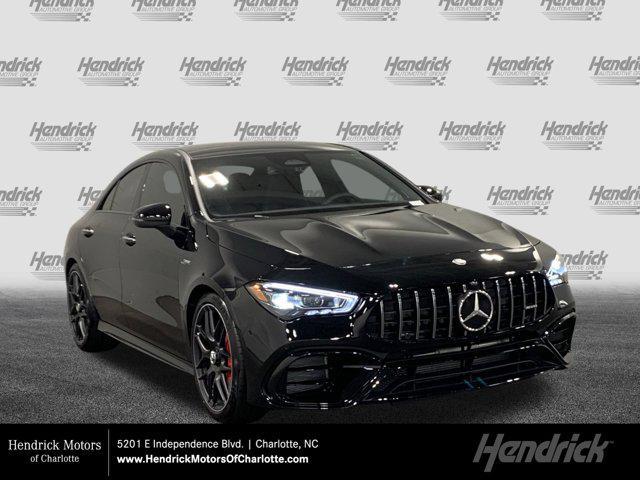 new 2026 Mercedes-Benz AMG CLA 45 car, priced at $74,890