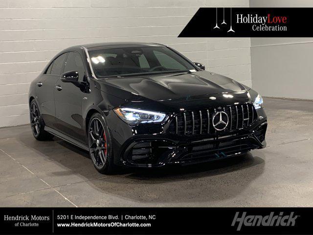 new 2026 Mercedes-Benz AMG CLA 45 car, priced at $74,890