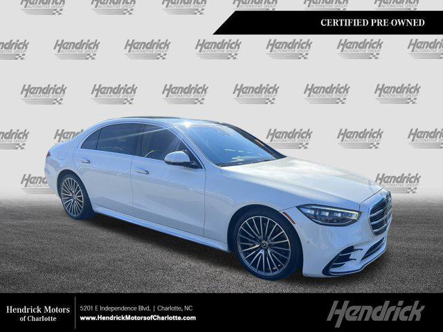 used 2022 Mercedes-Benz S-Class car, priced at $78,190